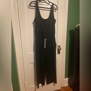 Vuori Black Sleeveless Jumpsuit